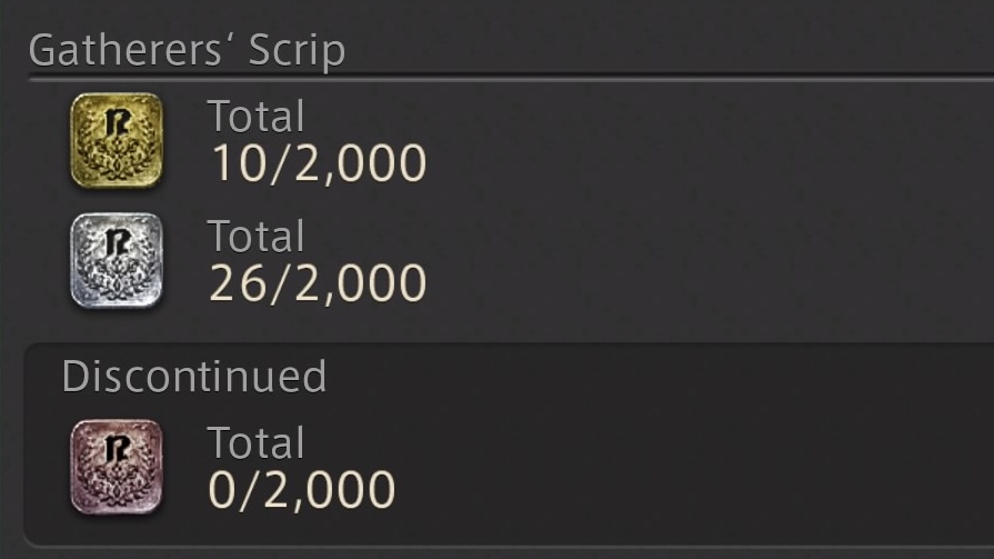 Ff14 スクリップ 黄貨と白貨の稼ぎ方と使い道 ゲーム攻略ブログ